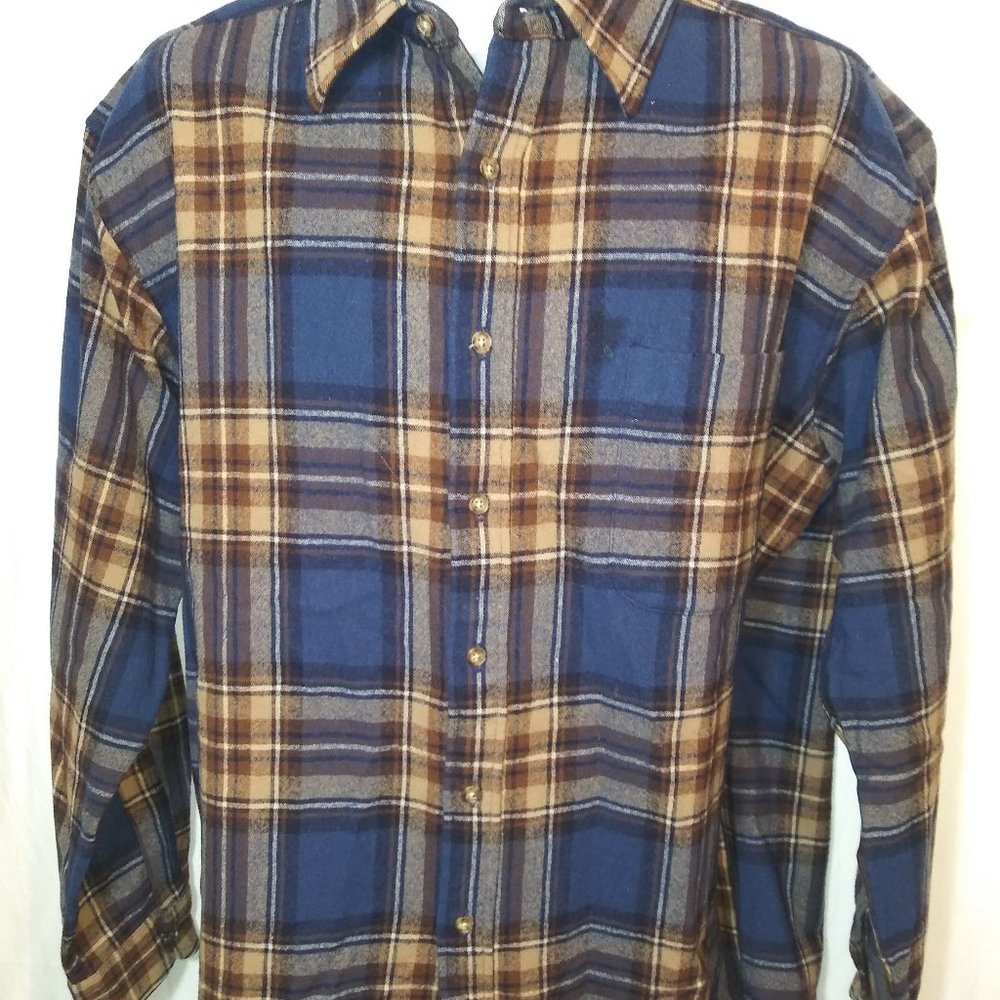 Pendleton Heavy Flannel Shirt Mens Large